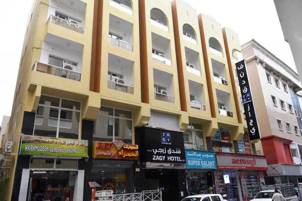 Zagy Hotel Dubai Bagian luar foto