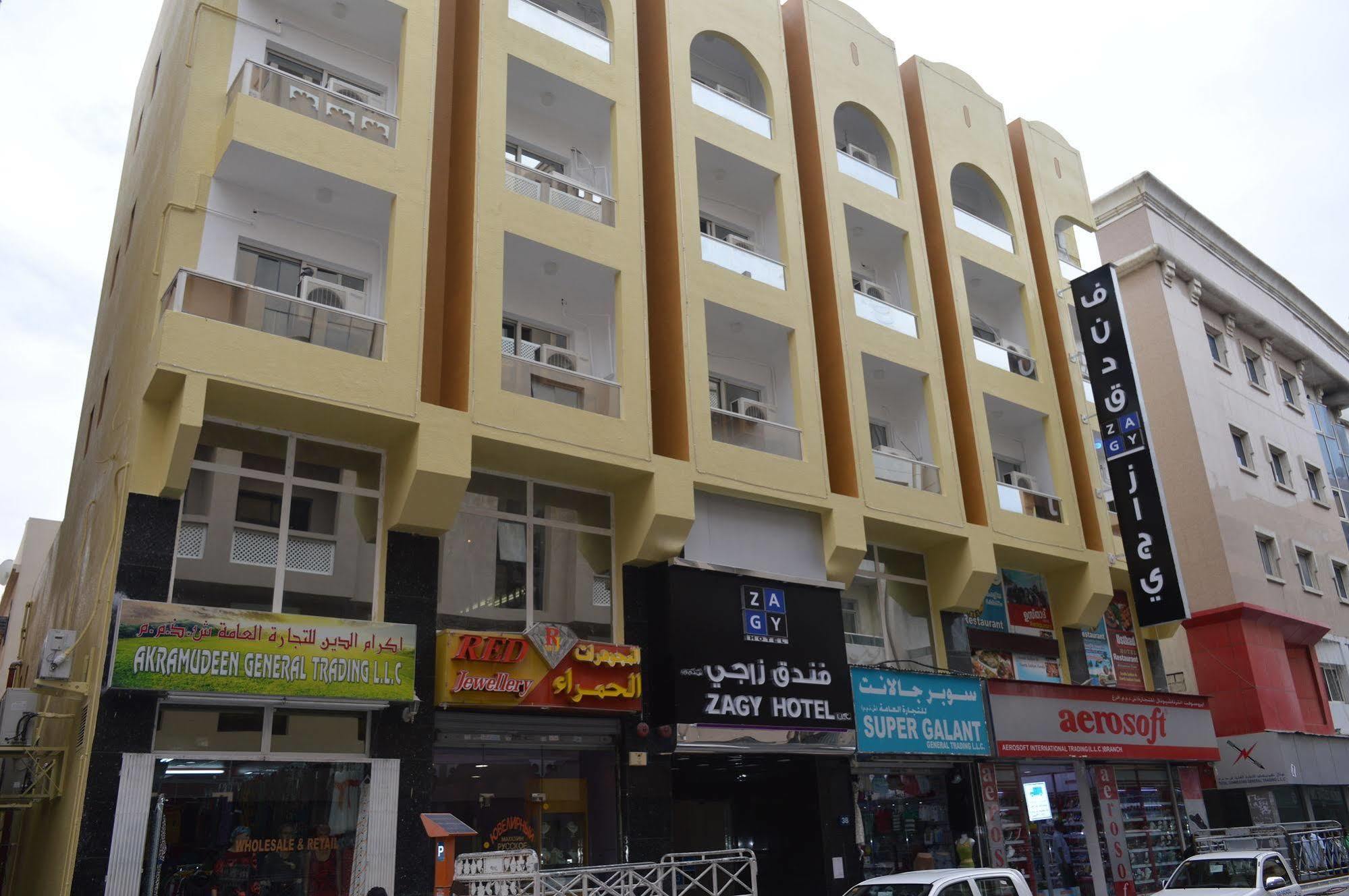 Zagy Hotel Dubai Bagian luar foto