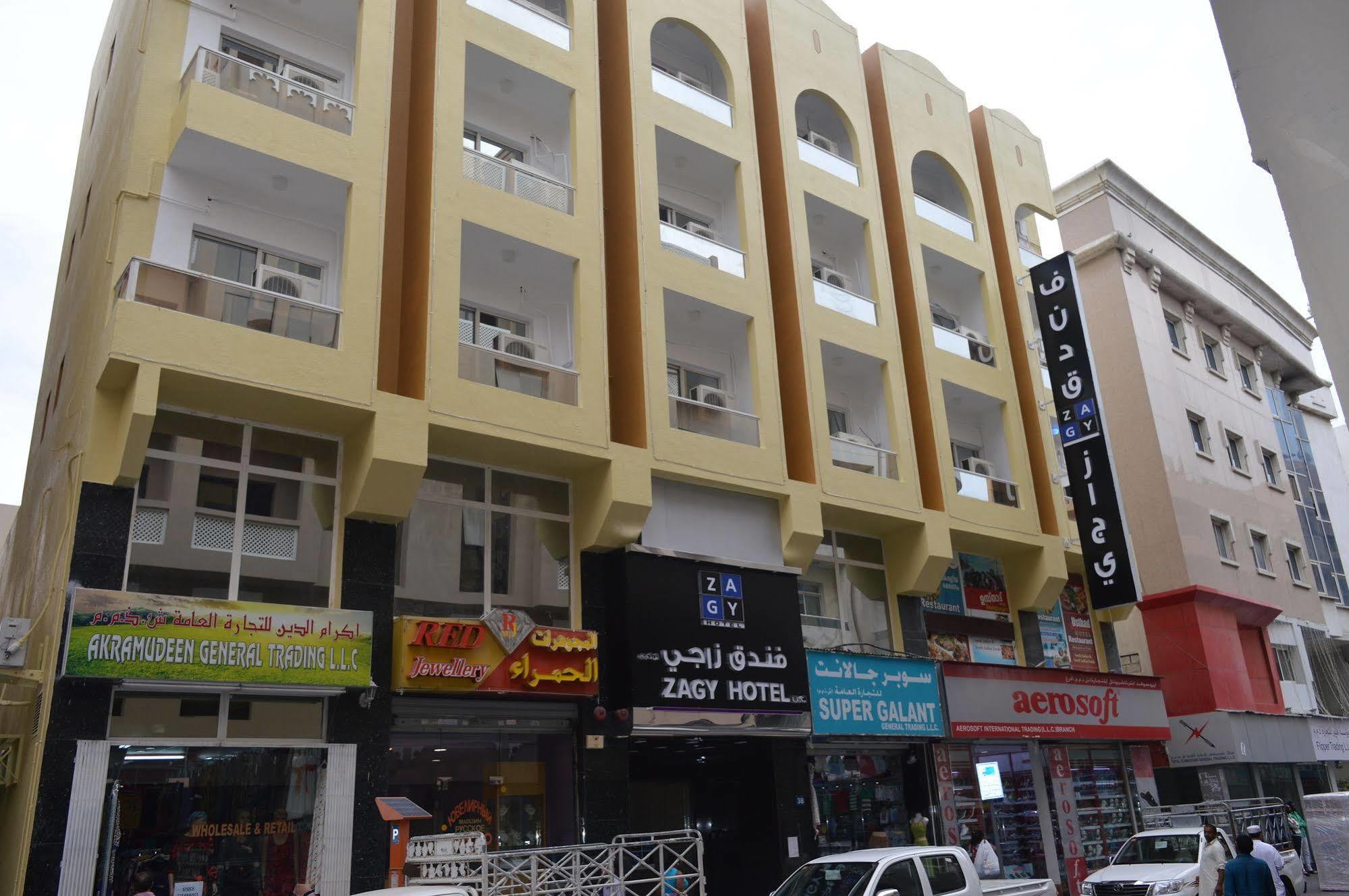 Zagy Hotel Dubai Bagian luar foto