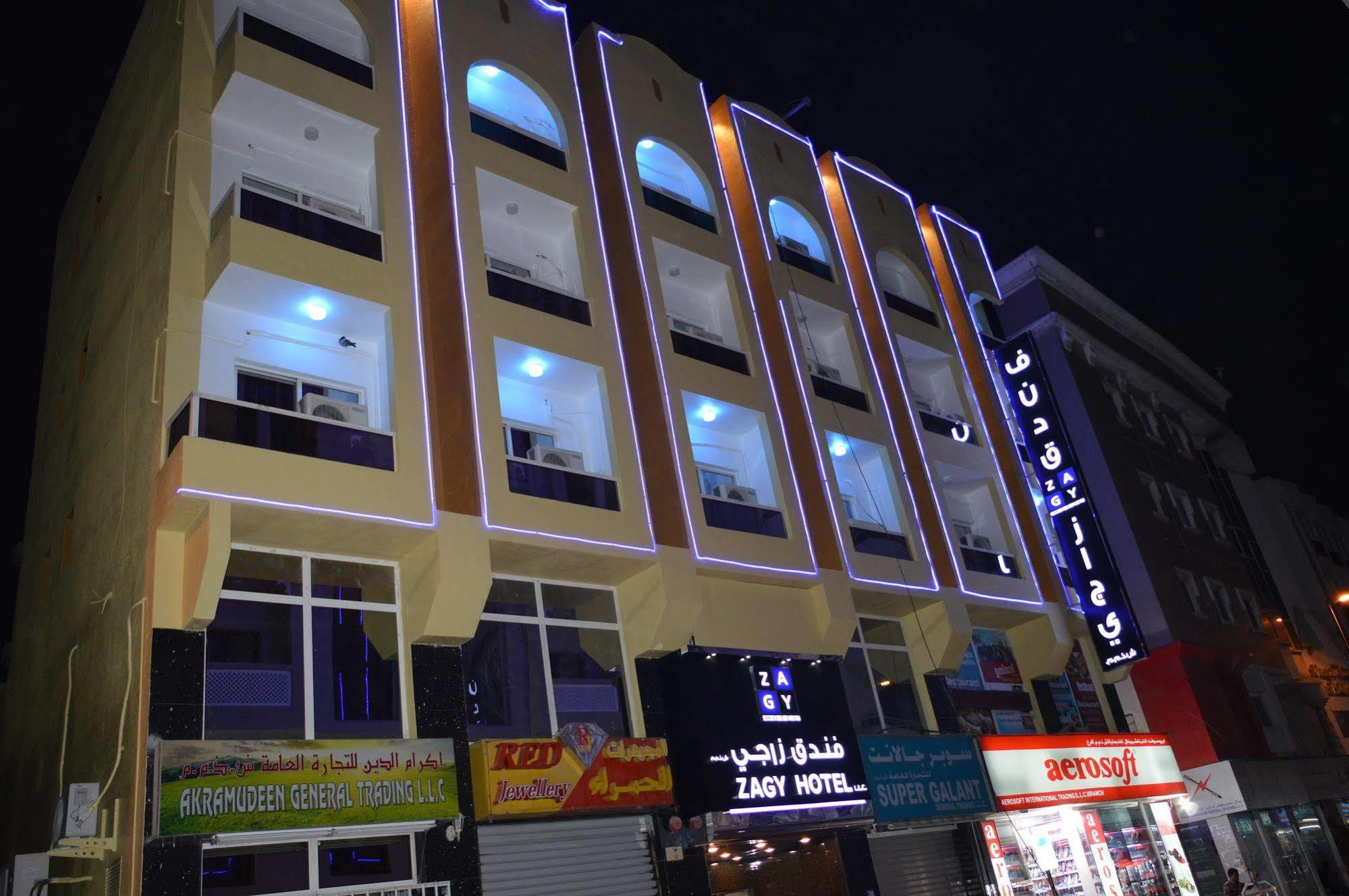 Zagy Hotel Dubai Bagian luar foto