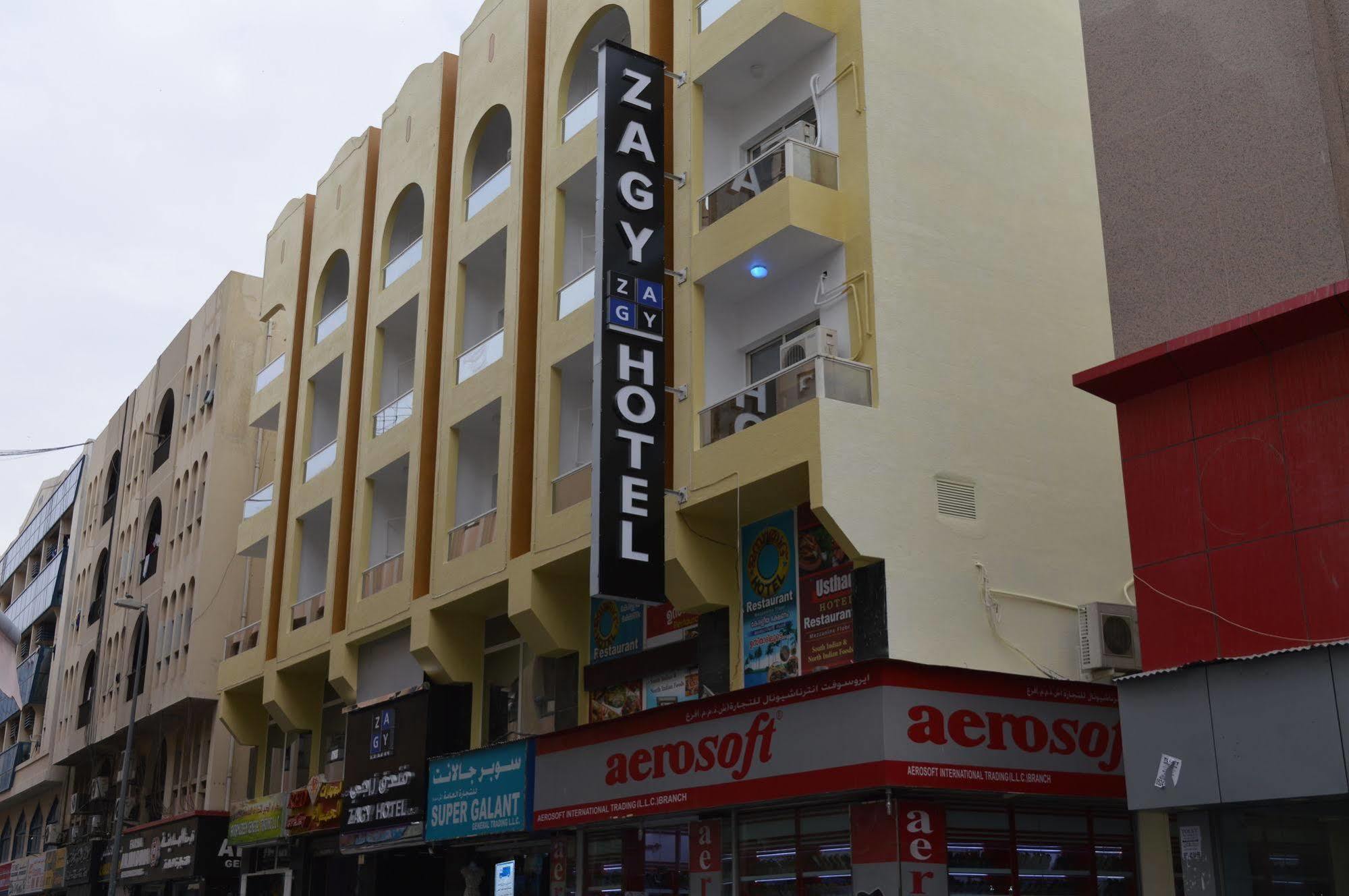 Zagy Hotel Dubai Bagian luar foto